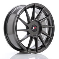 JR Wheels JR22 17x7 ET35-40 BLANK Hyper Gray