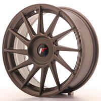 JR Wheels JR22 17x7 ET35-40 BLANK Matt Bronze