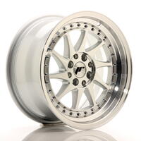 JR Wheels JR26 16x8 ET25 4x100/108 Silver Machined Face