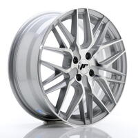 JR Wheels JR28 17x7 ET40 4x100 Silver Machined