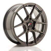 JR Wheels JR30 17x7 ET20-40 5H BLANK Hyper Gray