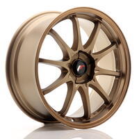 JR Wheels JR5 18x8 ET35 5H BLANK Dark Anodized Bronze