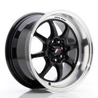 JR Wheels TF2 15x7,5 ET30 4x100/108 Gloss Black